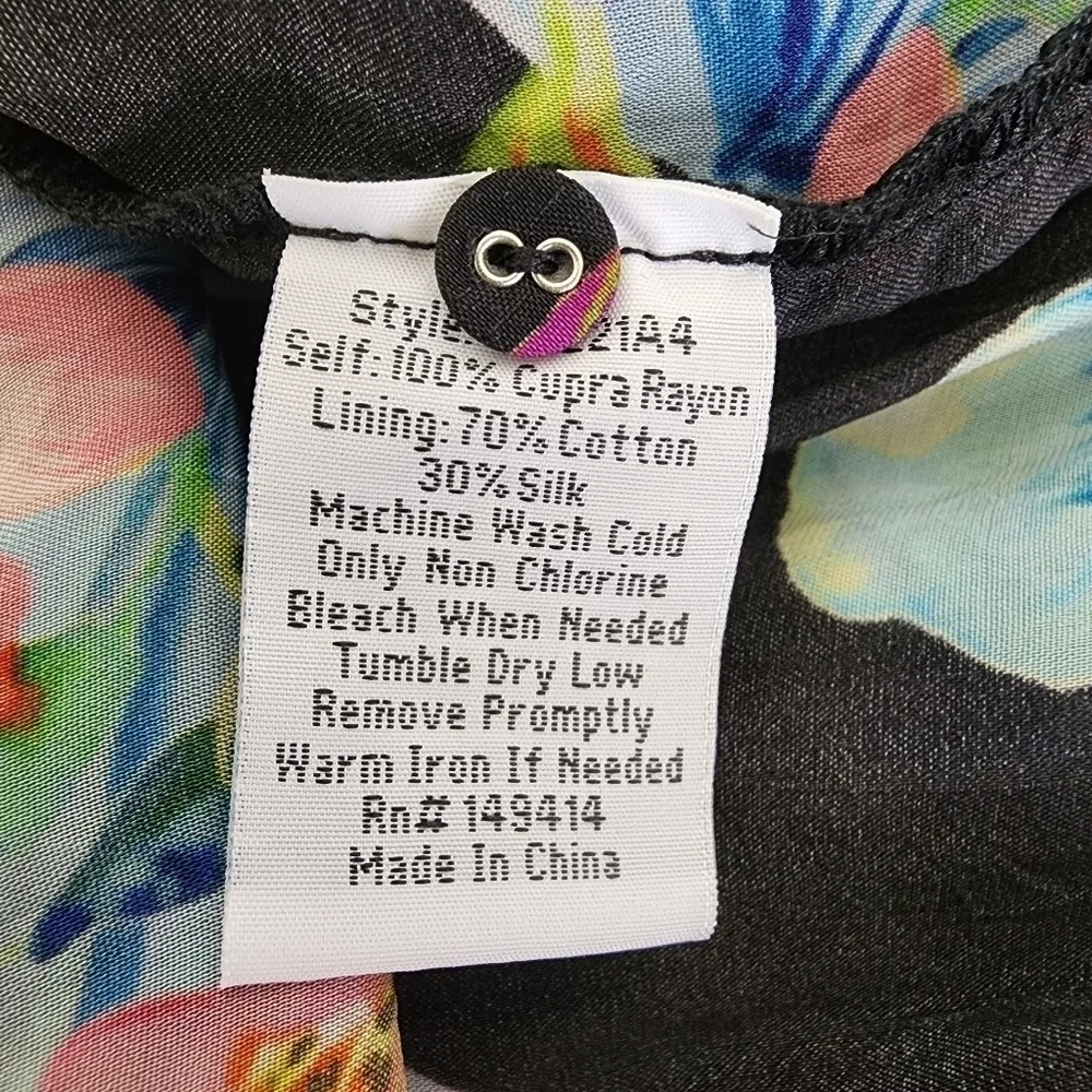 Johnny Was Aruba Ophelia Floral Skirt Size S